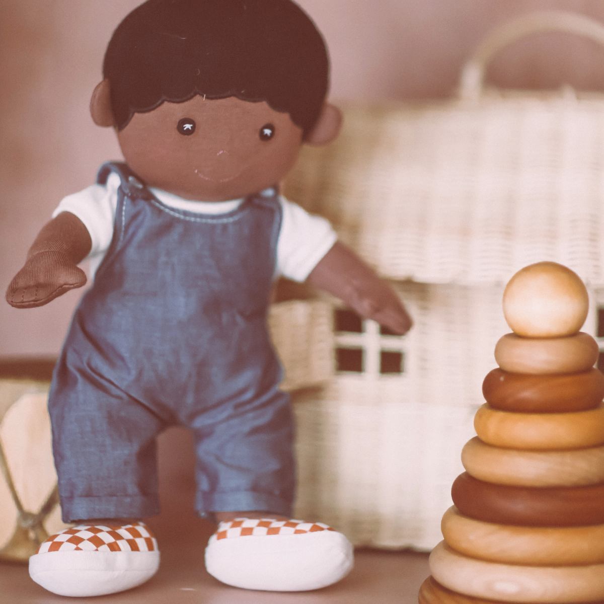 Apple Park Organic Cotton Soft Doll - Alex