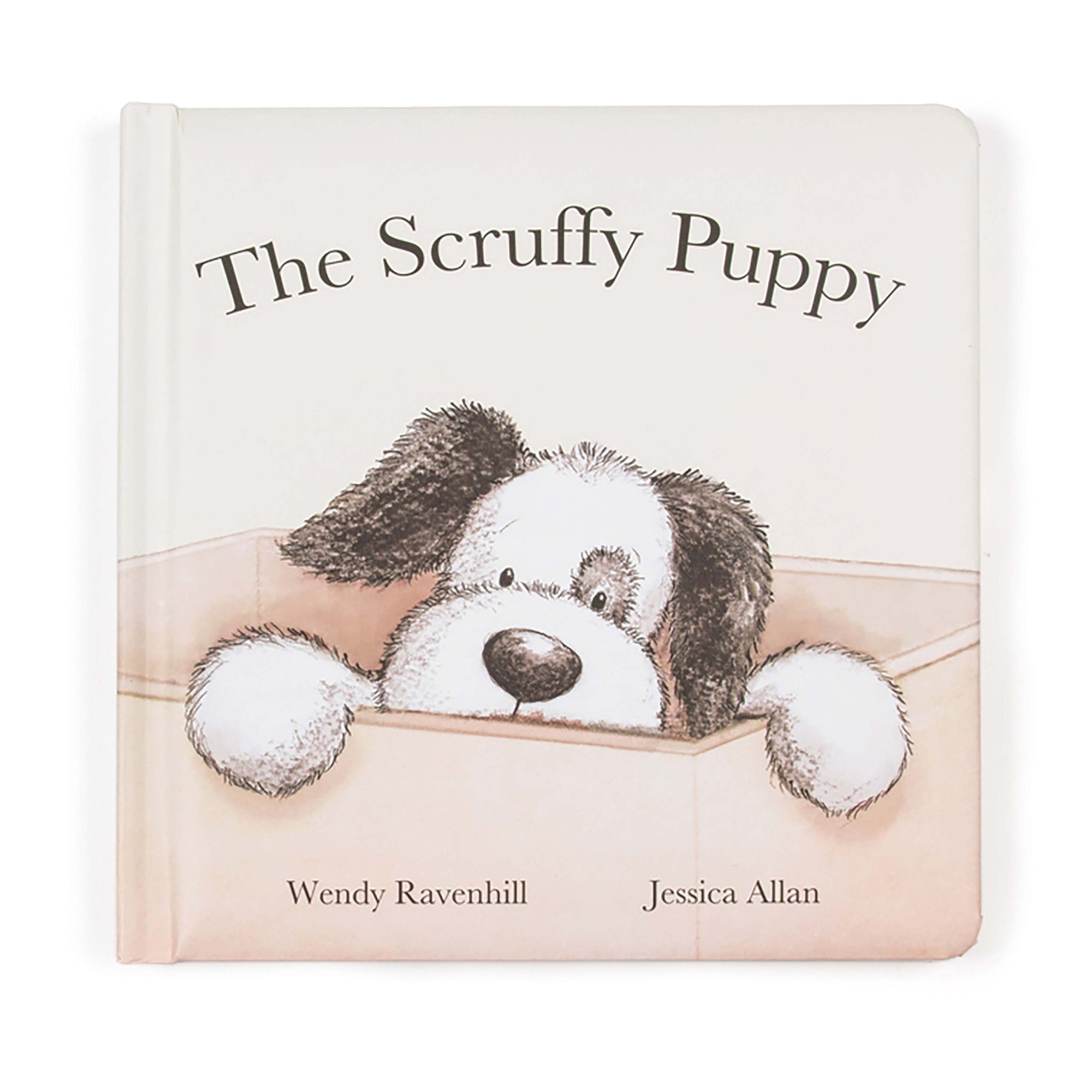 jellycat puppy book - angus and dudley