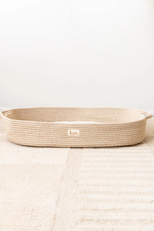 Baby Change Basket - Cotton Rope