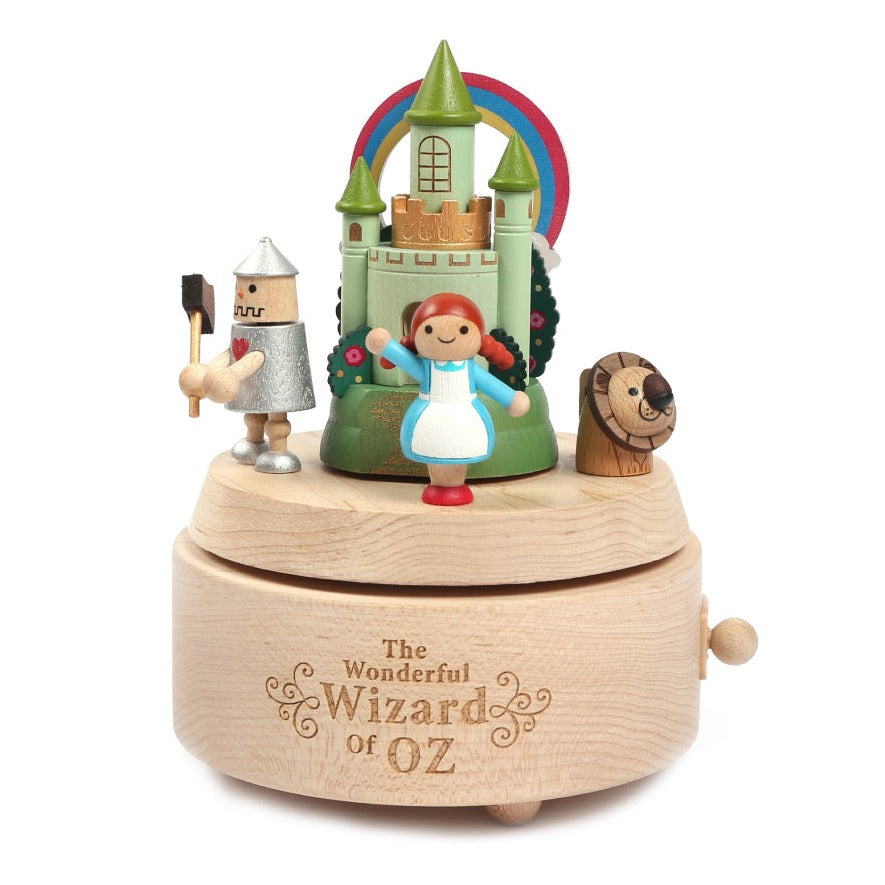 wooderful life timber music box - angus and dudley