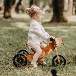 Kinderfeets Tiny Tots Plus Bike - Bamboo