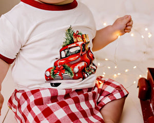 Confetti Kidz Bamboo/Cotton T-Shirt - Christmas Truck