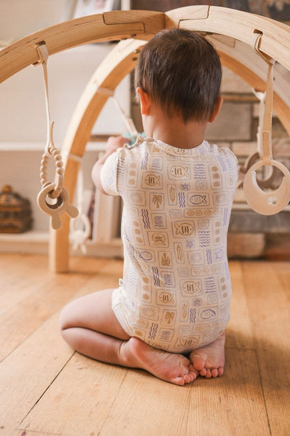 KYNDBABY SHORT SLEEVE BODYSUIT | SALTY SHORES