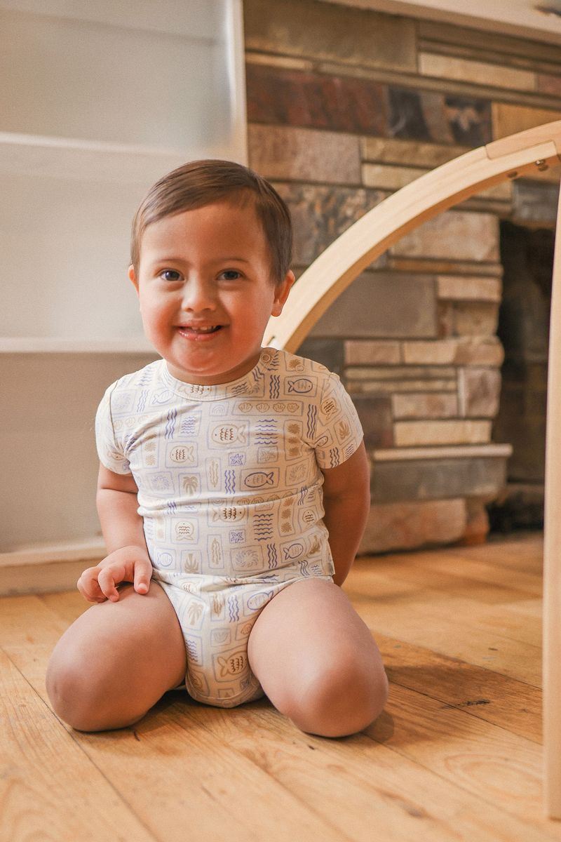 KYNDBABY SHORT SLEEVE BODYSUIT | SALTY SHORES