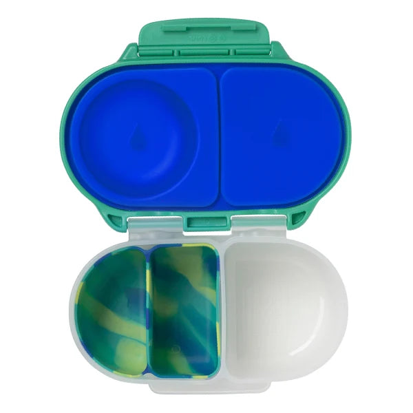 B BOX | SILICONE BENTO BUDDY SNACKBOX | ELECTRIC JUNGLE