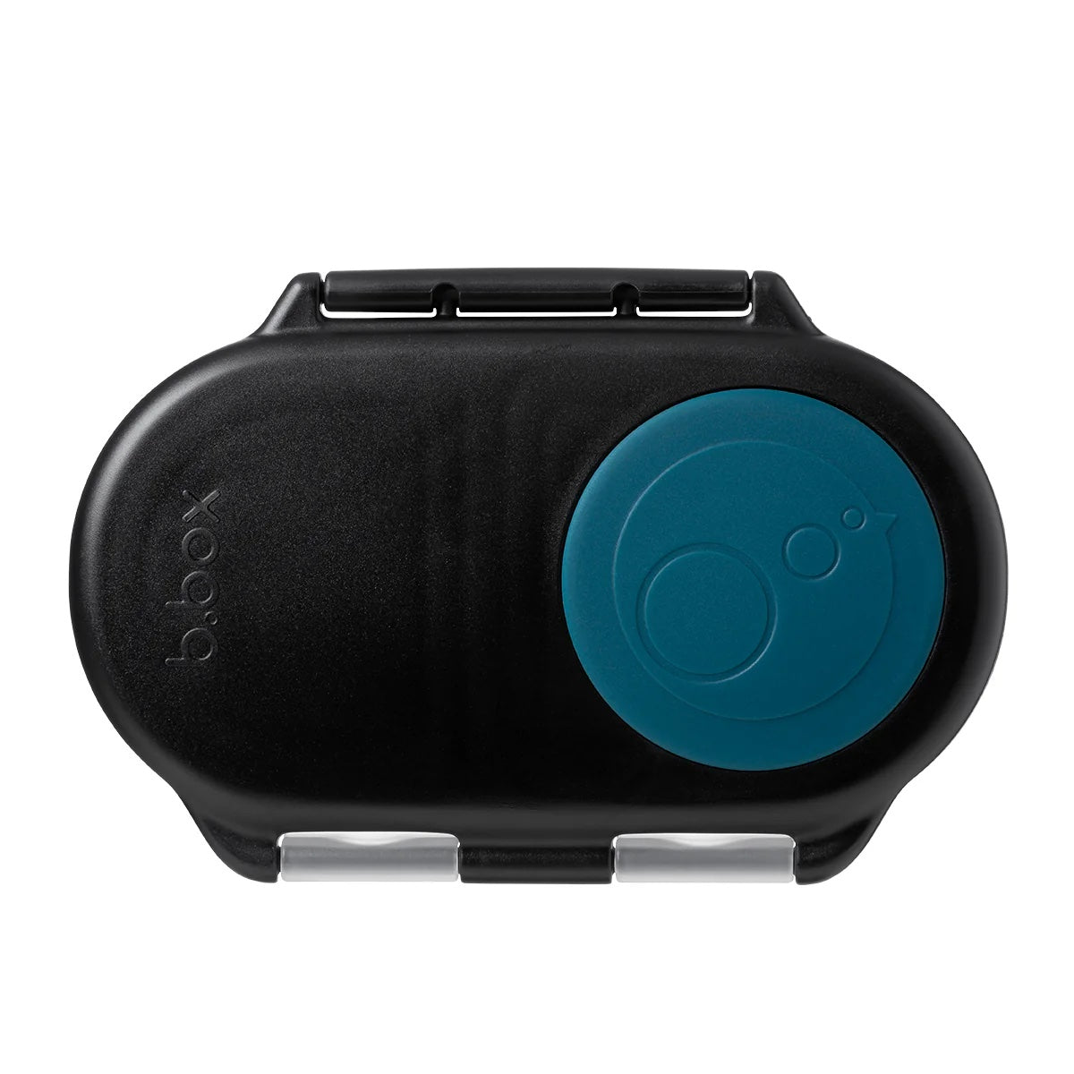 Black and blue device with 'baby' branding on a white background