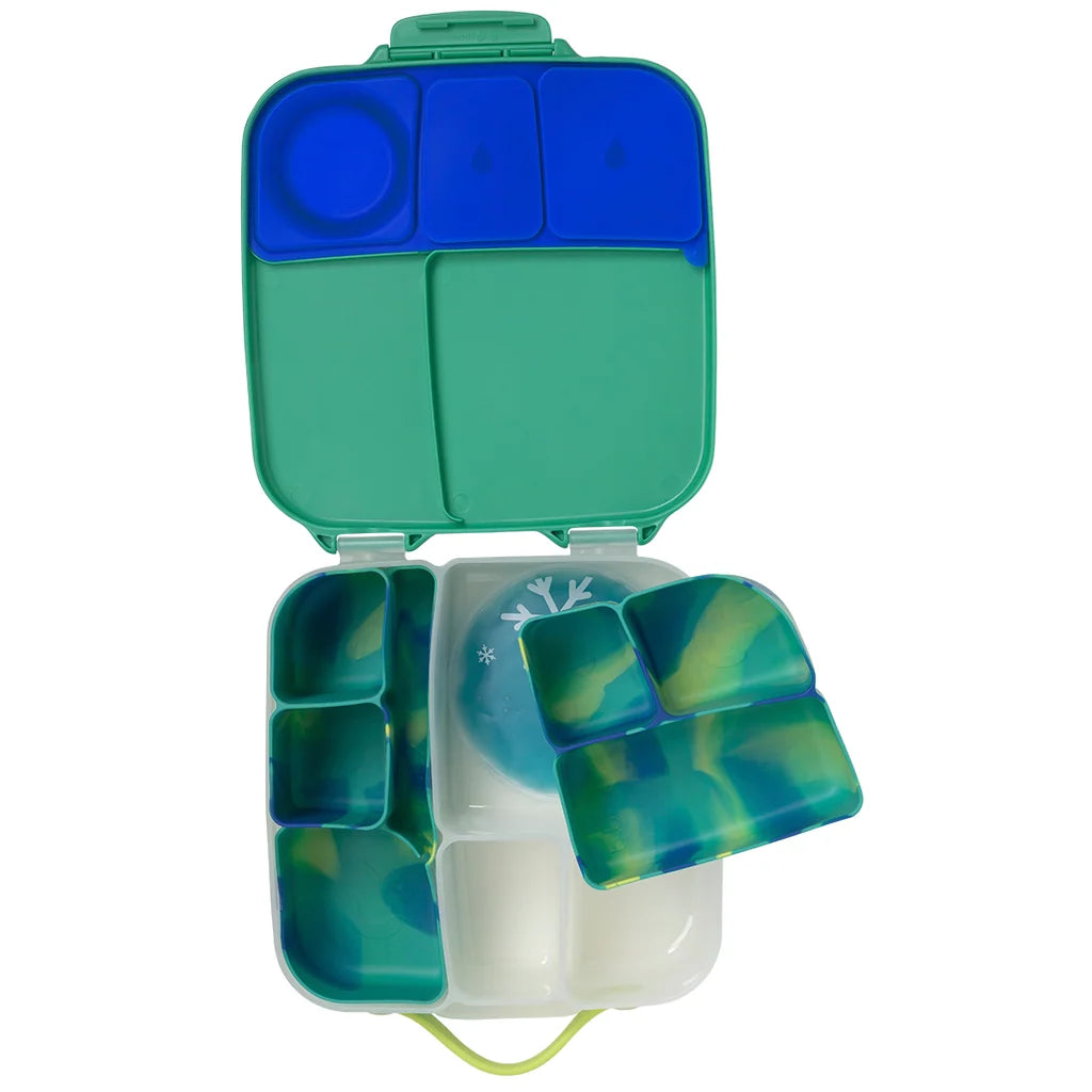 B BOX | SILICONE BENTO BUDDY LUNCH | ELECTRIC JUNGLE