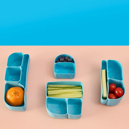B BOX | SILICONE BENTO TRAY LUNCH | CONFETTI