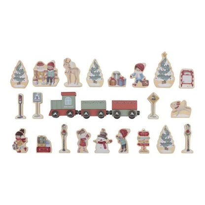 LITTLE DUTCH | ADVENT CALENDAR TRAIN TRACK