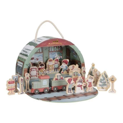 LITTLE DUTCH | ADVENT CALENDAR TRAIN TRACK