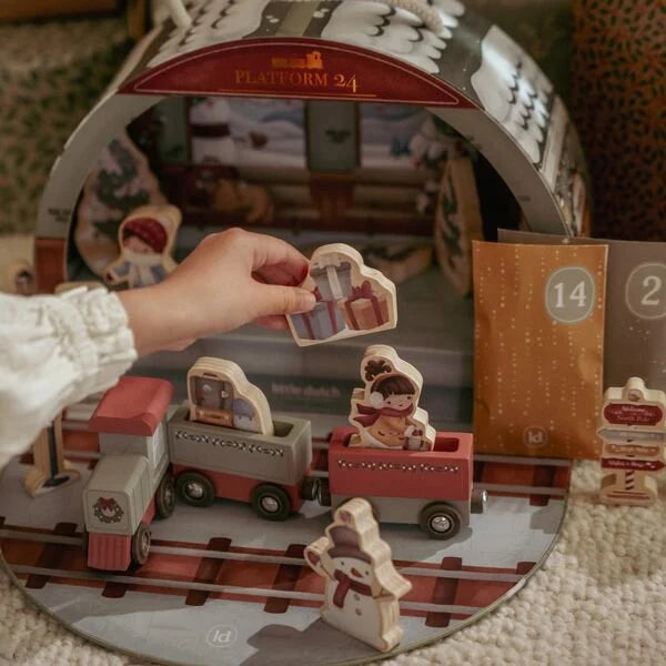 LITTLE DUTCH | ADVENT CALENDAR TRAIN TRACK