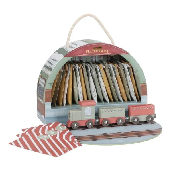 LITTLE DUTCH | ADVENT CALENDAR TRAIN TRACK