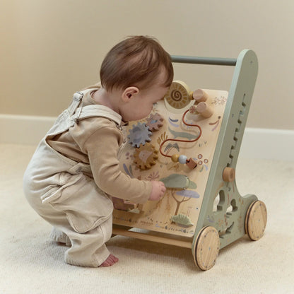 LITTLE DUTCH | WOODEN ACTIVITY WALKER | SAFARI