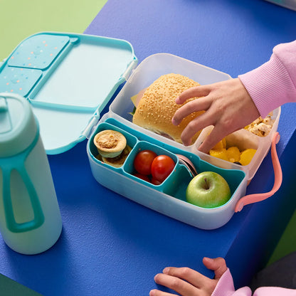 B BOX | SILICONE BENTO TRAY LUNCH | CONFETTI