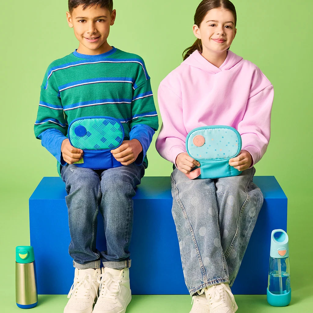 B BOX | INSULATED SNACK BAG | CONFETTI
