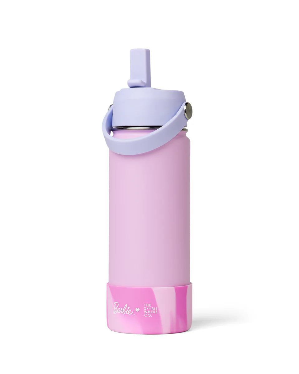 THE SOMEWHERE CO BARBIE WATER BOTTLE 500ML