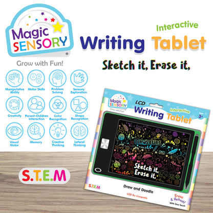 MAGIC SENSORY INTERACTIVE LCD WRITING TABLET | GREEN