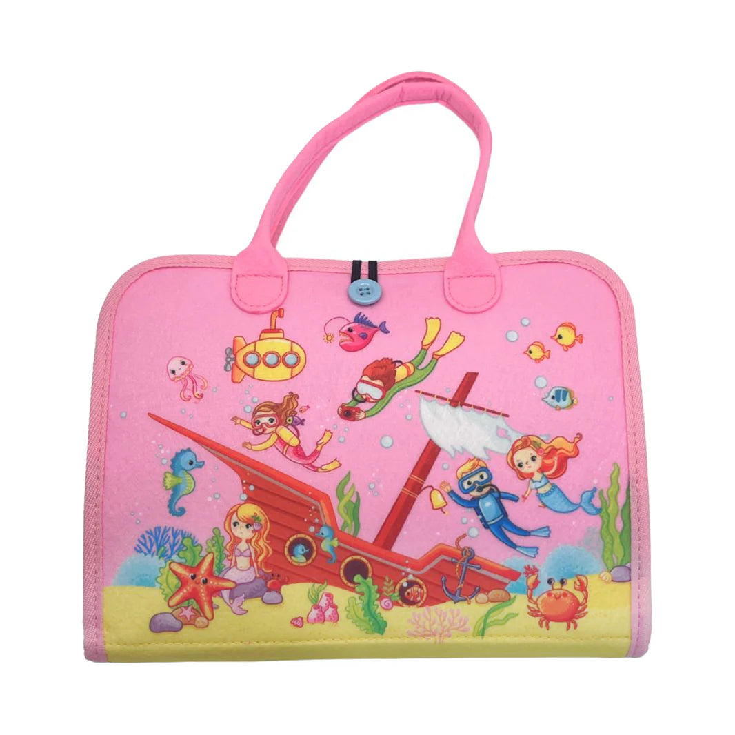 MAGIC SENSORY BUSY BOOK | PINK