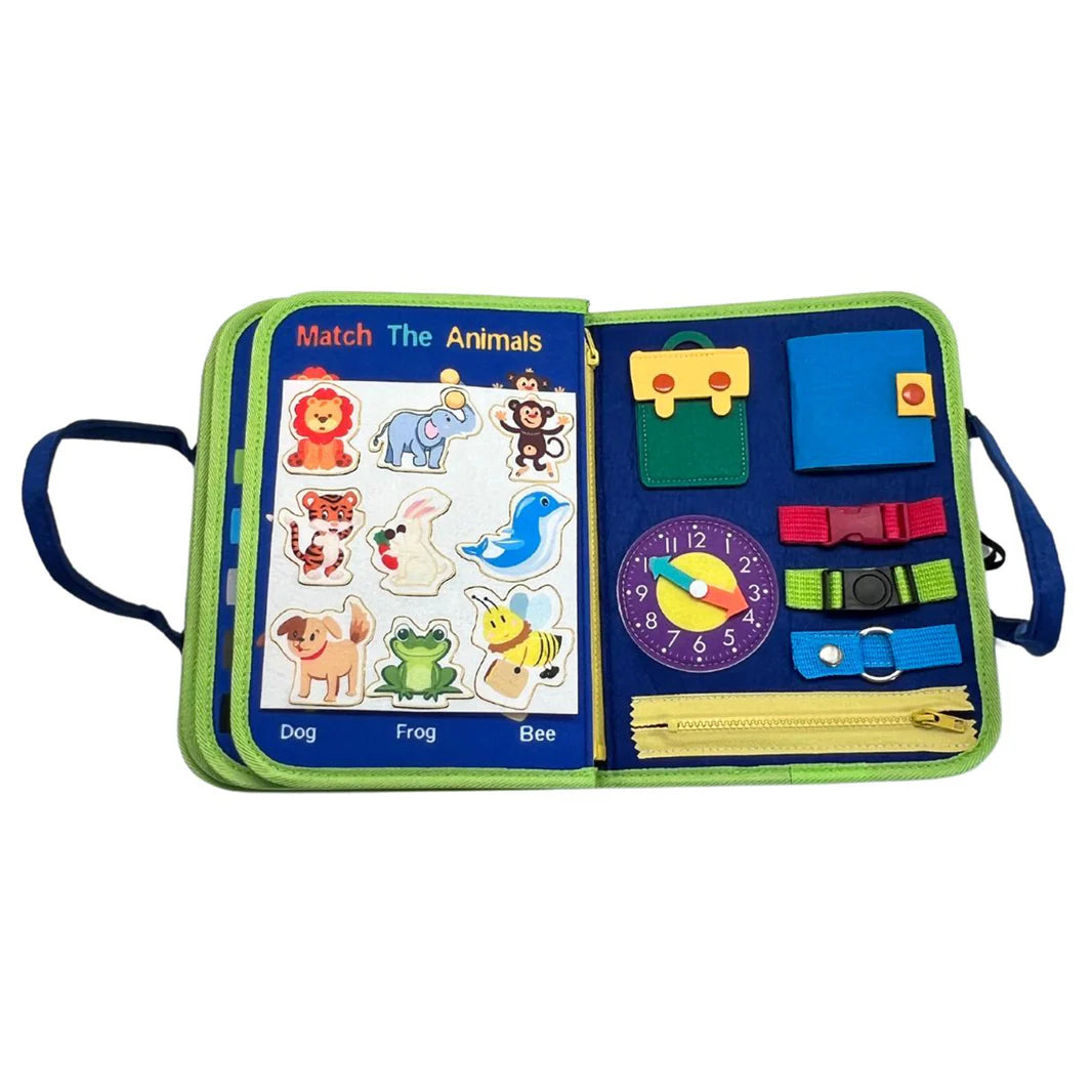 MAGIC SENSORY BUSY BOARD | BLUE