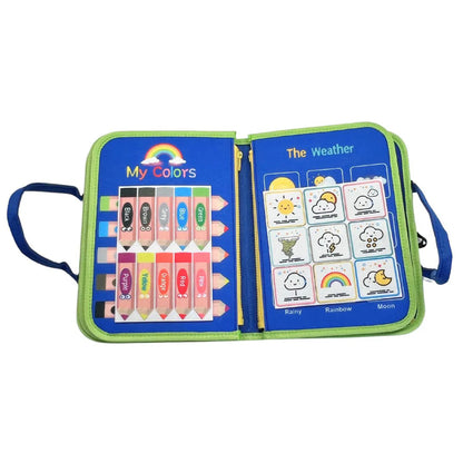 MAGIC SENSORY BUSY BOARD | BLUE