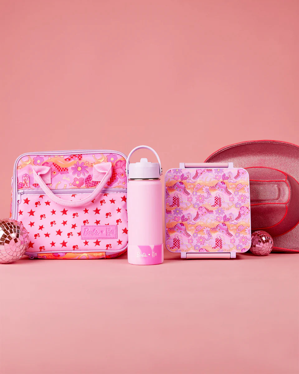 THE SOMEWHERE CO BARBIE WATER BOTTLE 500ML