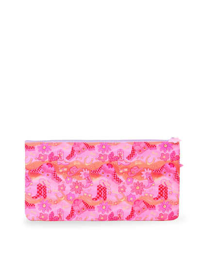 THE SOMEWHERE CO MINI ID PENCIL CASE | BARBIE RODEO