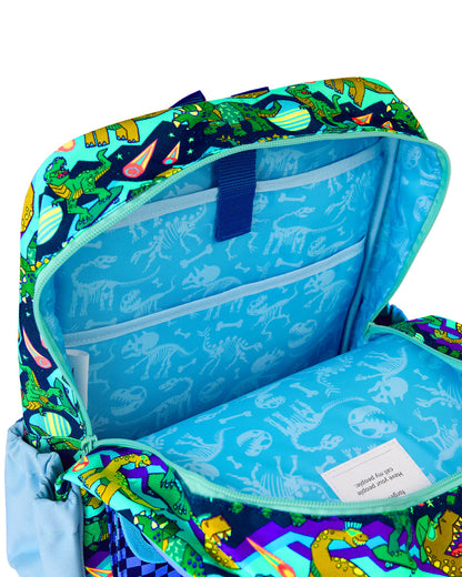 THE SOMEWHERE CO DINO RAVE MINI ADVENTURE BACKPACK