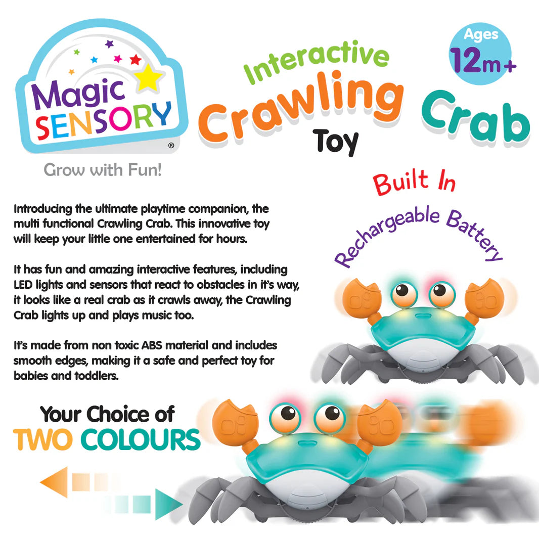MAGIC SENSORY CRAWLING CRAB