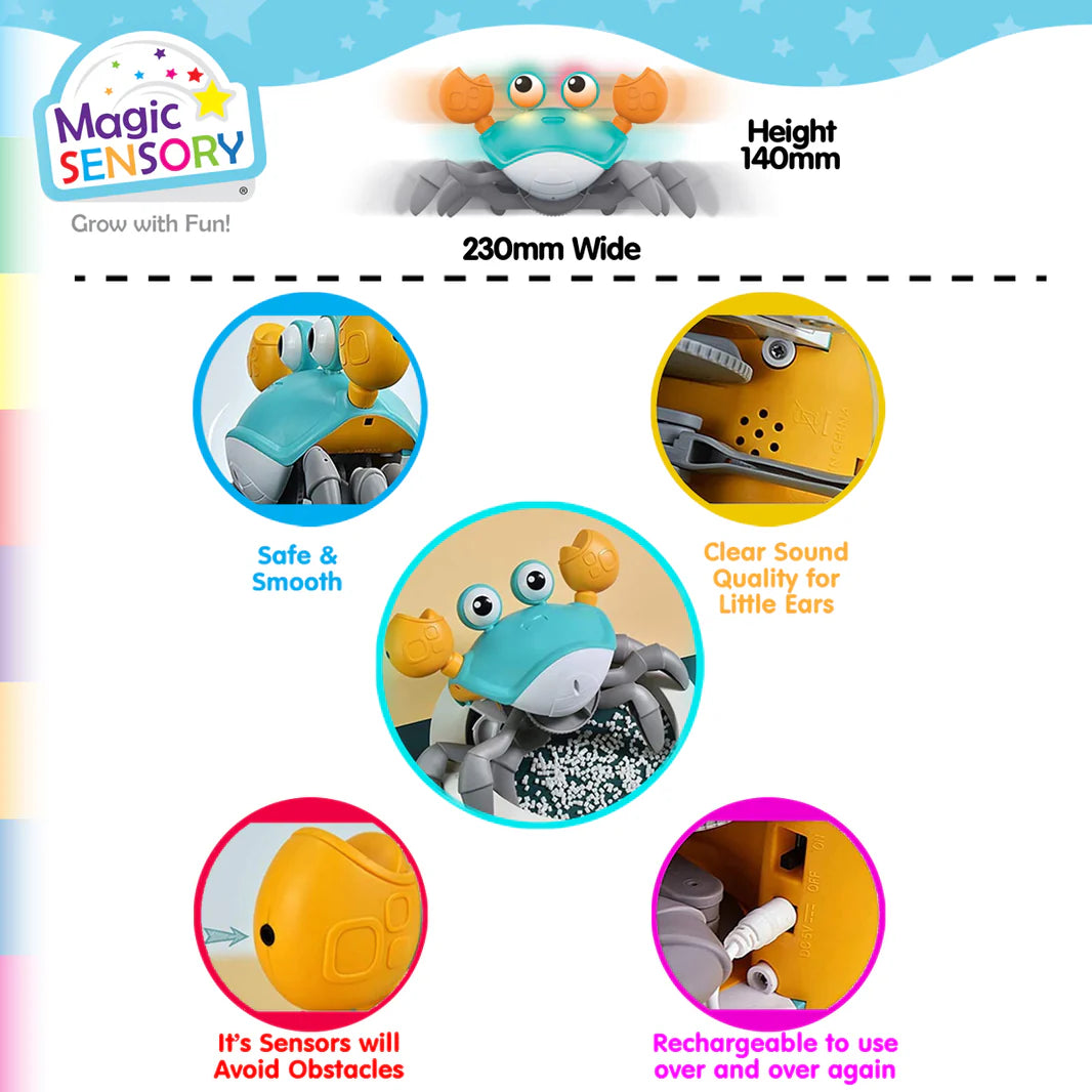 MAGIC SENSORY CRAWLING CRAB