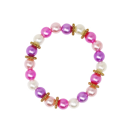 Pink Poppy Unicorn Necklace and Bracelet Set