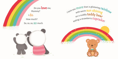 Kids Board Book - How Much Do You Love Me Mummy? - Angus & Dudley Collections