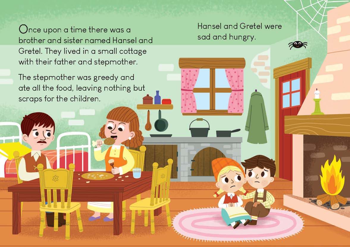 Kids Little Readers Hardcover Book - Hansel And Gretel