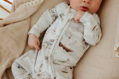 CONFETTI KIDZ BAMBOO ZIPSUIT | MAGIC OCEAN