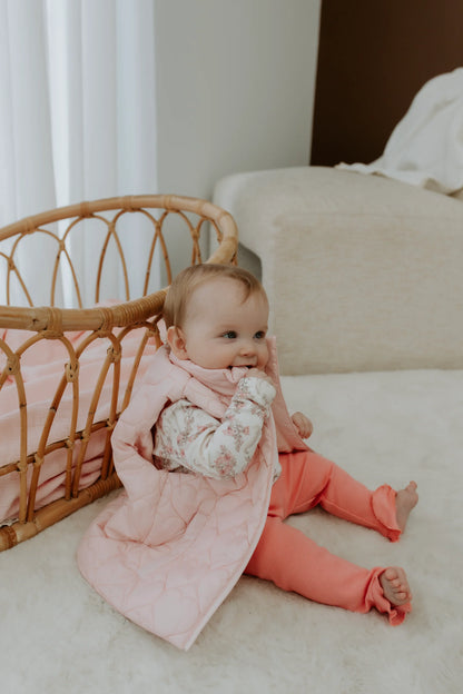 CONFETTI KIDZ RIB LEGGING | ROSE