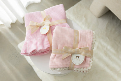 CONFETTI KIDZ MUSLIN BLANKET | SOFT PINK