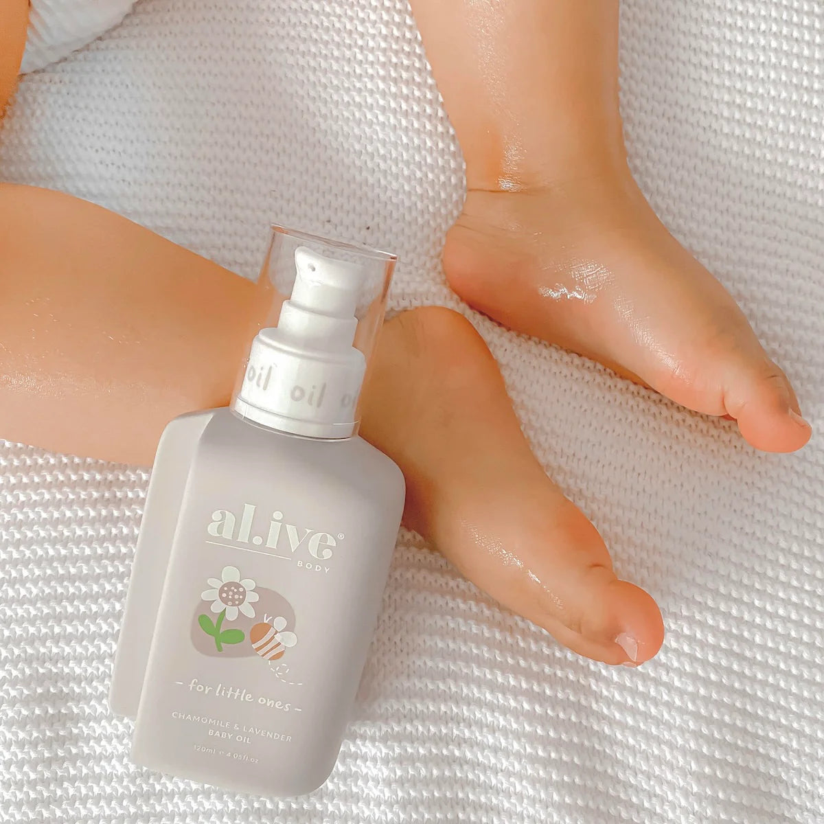 Al.ive Chamomile and Lavender Baby Oil