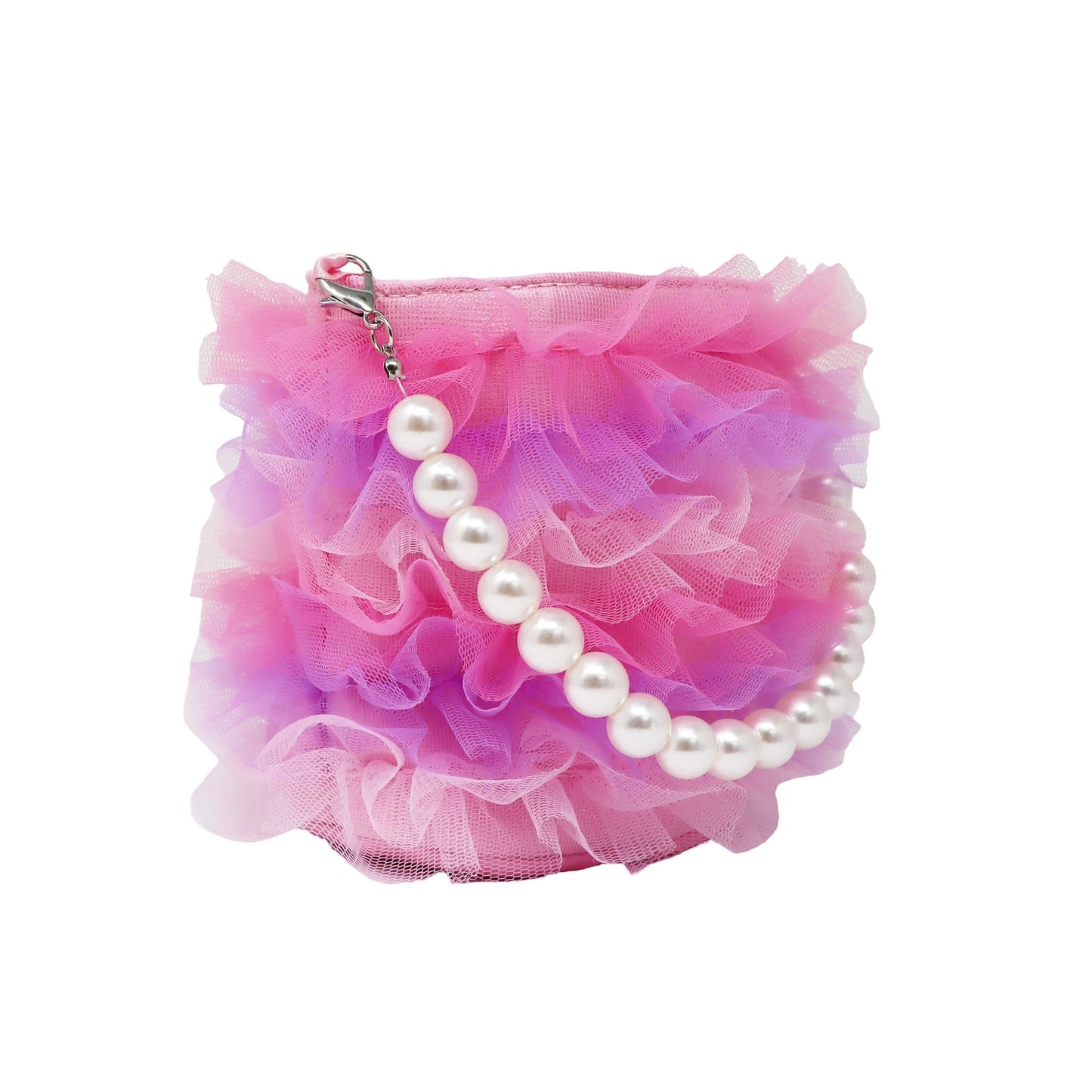 PINK POPPY | RUFFLE HANDBAG | PINK FAIRY