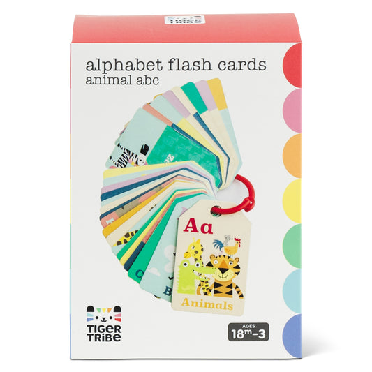 Tiger Tribe Flash Cards - Animal ABC - Angus & Dudley Collections