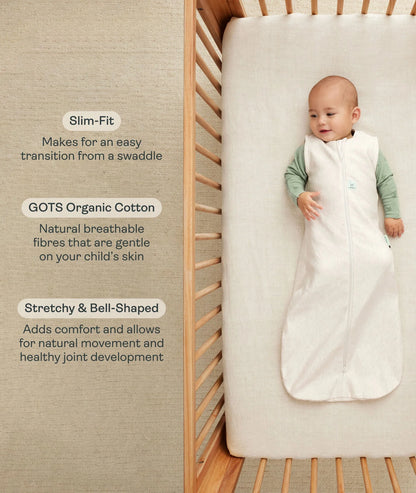 ERGO POUCH SLEEPING BAG 1.0TOG | OATMEAL MARLE