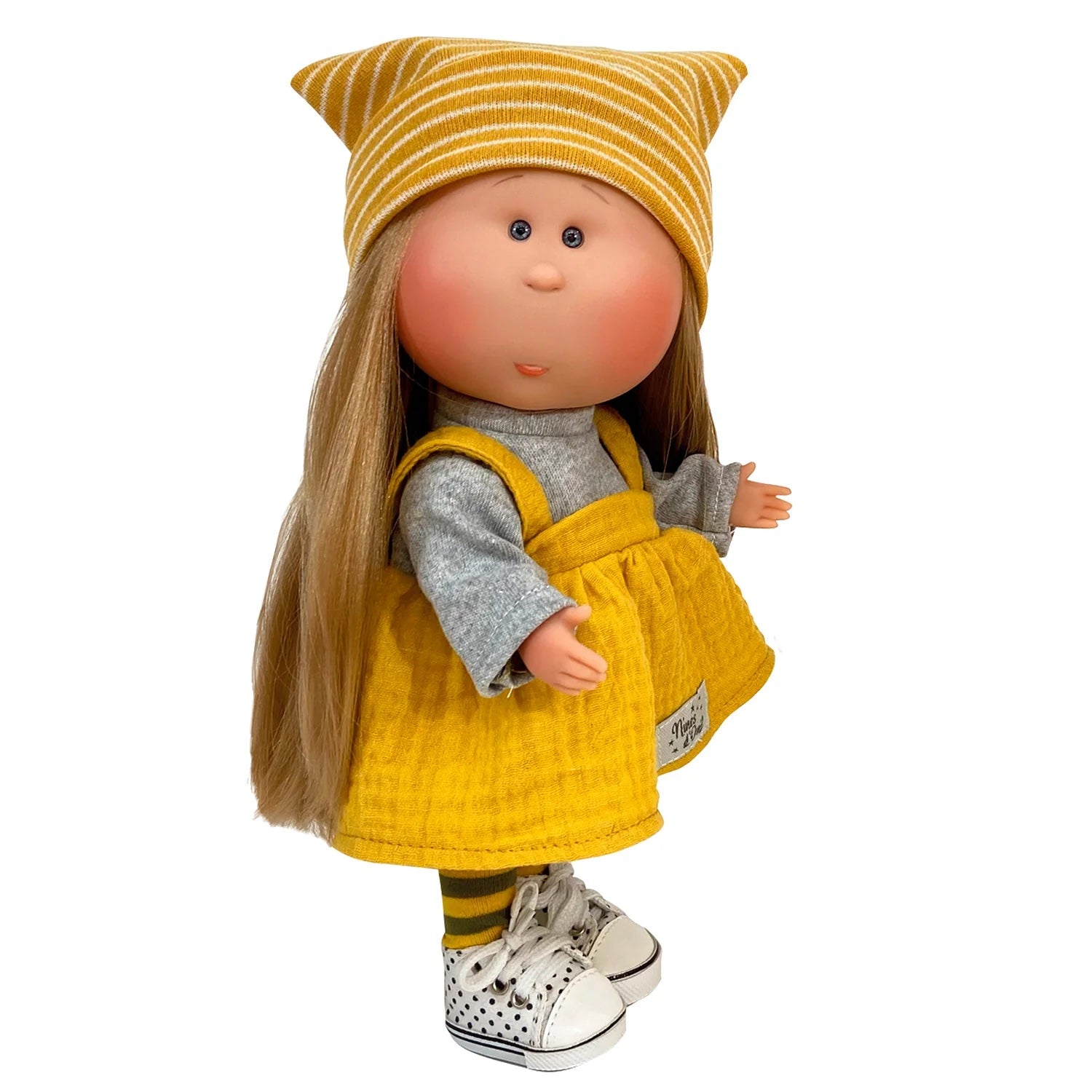 Nines D'Onil Handcrafted Collectible Doll - Mia Miss Mustard