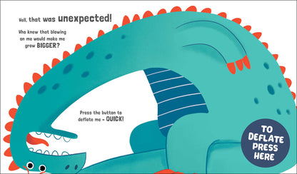 Kids Hardcover Book - There's a Dino Stuck In My Book