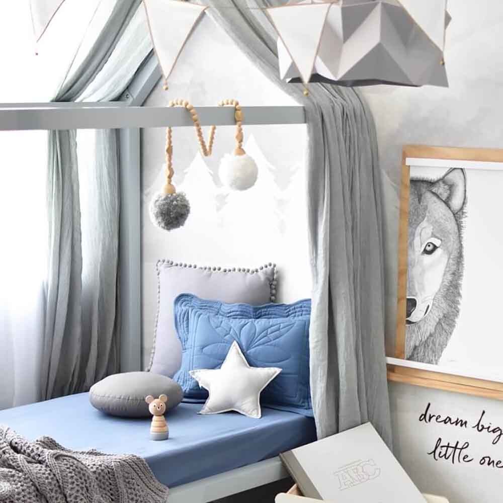 Snuggle Hunny Fitted Cot Sheet - Reign