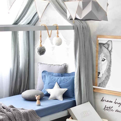 Snuggle Hunny Fitted Cot Sheet - Reign