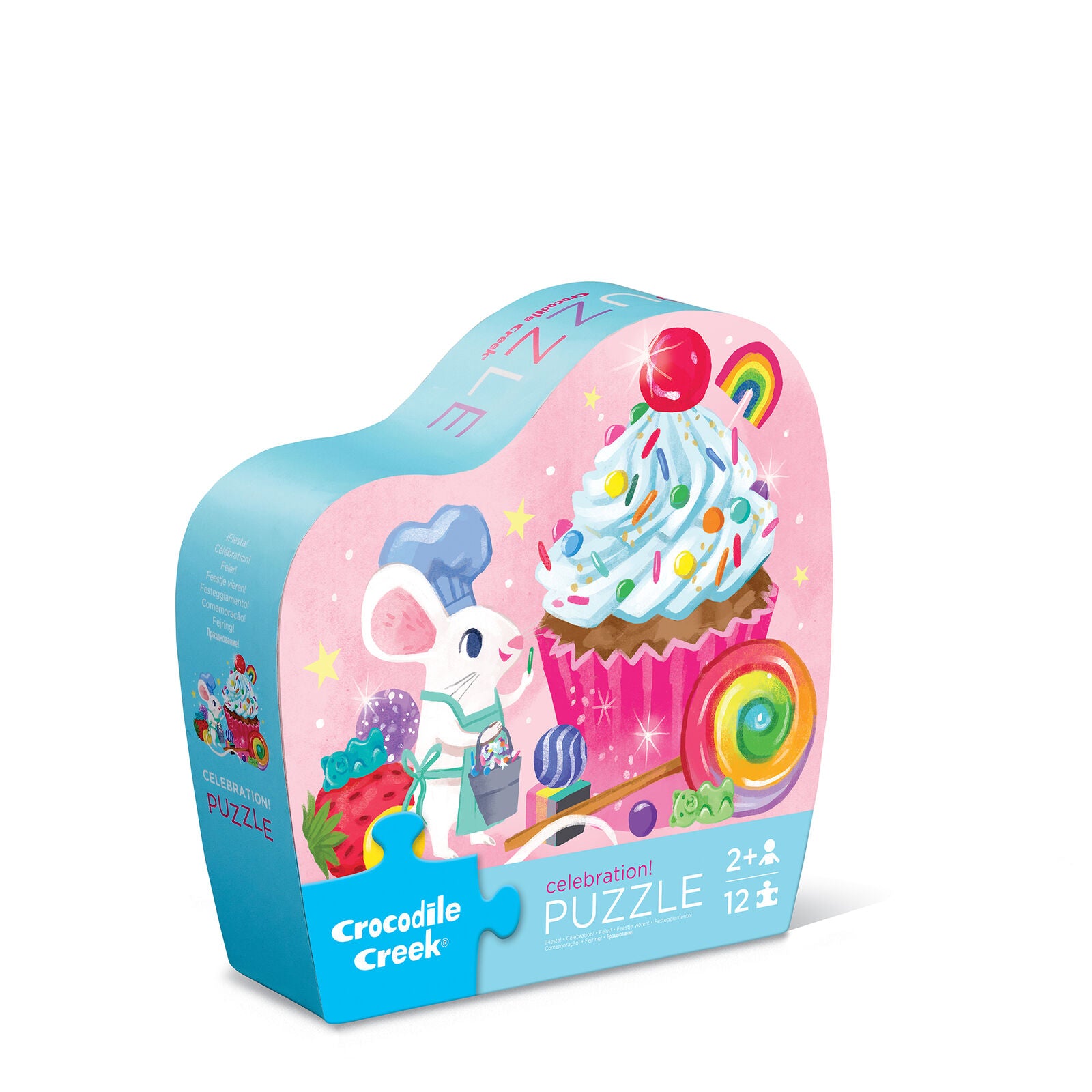 CROCODILE CREEK MINI PUZZLE 12 PIECE | CELEBRATION - Angus & Dudley Collections