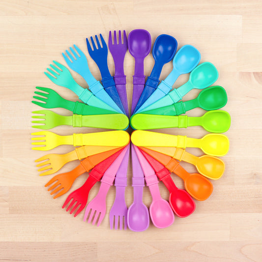RE-PLAY | FORK AND SPOON UTENSIL SET - Angus & Dudley Collections