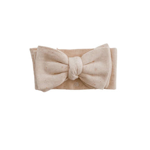 Ziggy Lou Topknot Headband - Biscotti Fleck