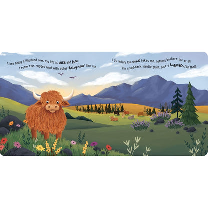 KIDS BOARD BOOK | I LOVE BEING A HIGHLAND COW