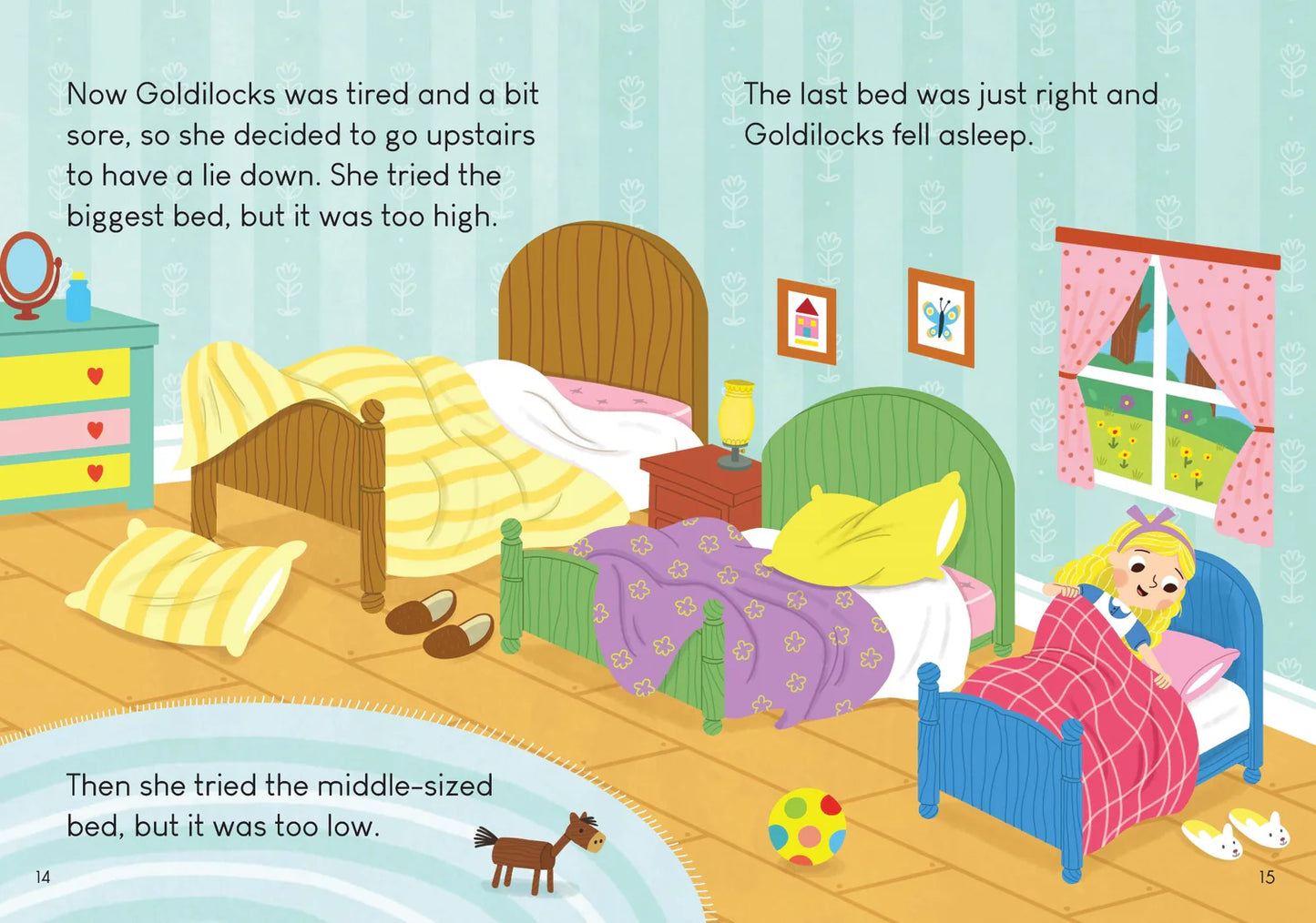 Kids Little Readers Hardcover Book - Goldilocks And The Three Bears