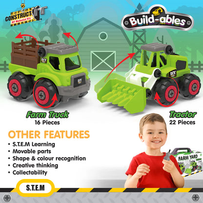 BUILD-ABLES | FARM HAND VEHICLES
