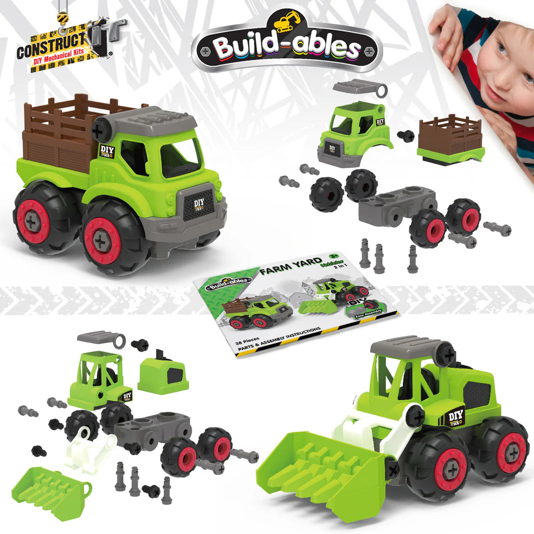 BUILD-ABLES | FARM HAND VEHICLES